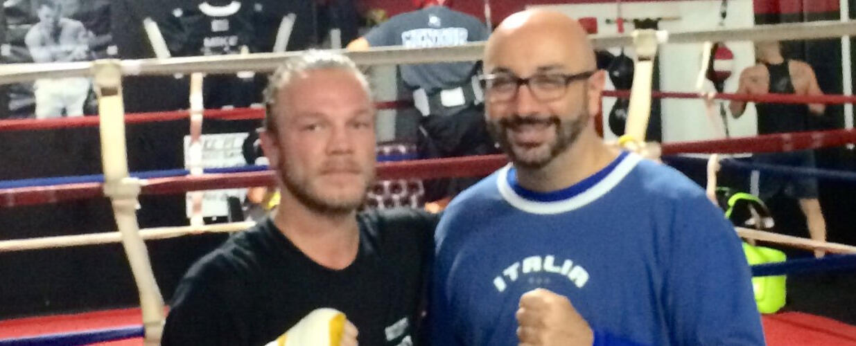 Professional Fighter Tebor "Mighty" Brosch x Coach Rob Bruno